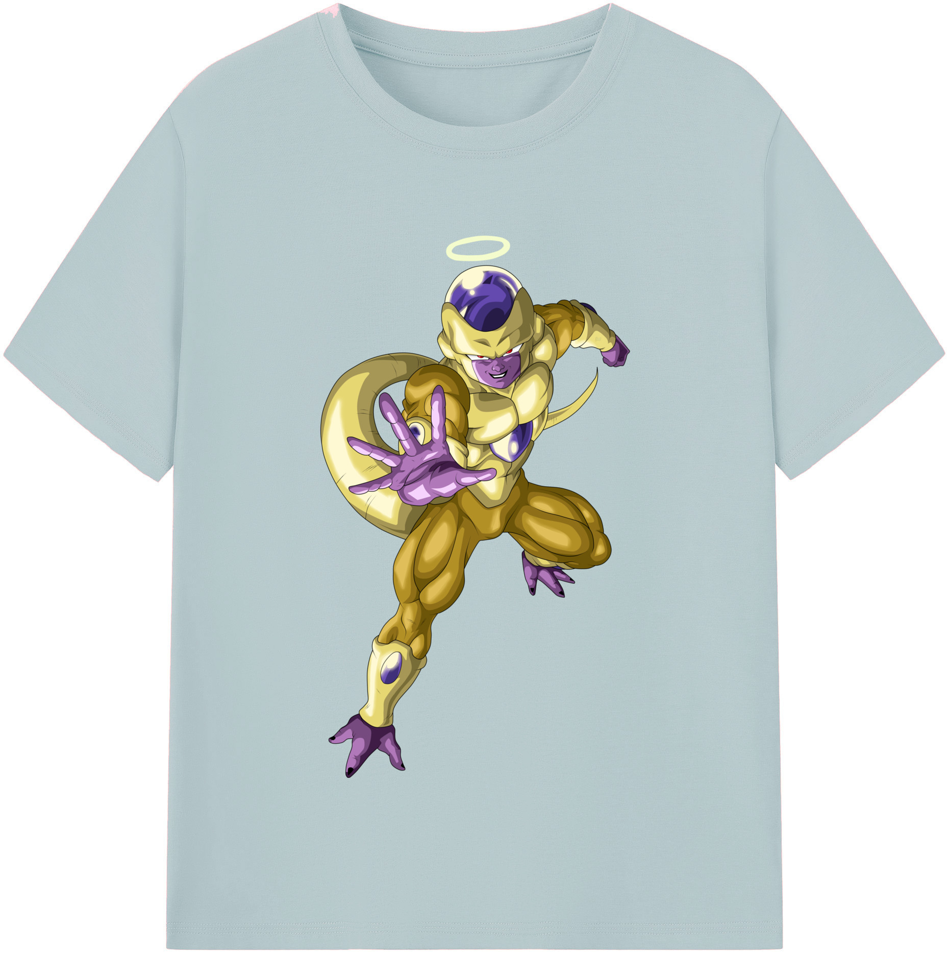 （画像用） ドラゴンボール フリーザ DRAGON BALL Frieza 綿100％半袖Tシャツ（フロントプリント）